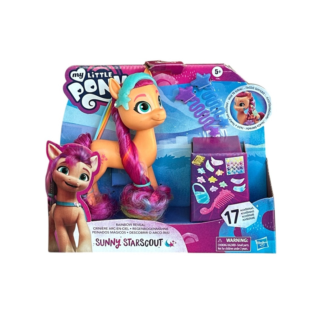 My Little Pony Sunny Starscout - Vibrant Orange and Pink